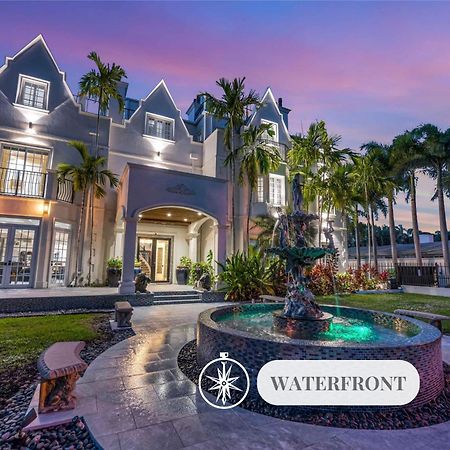 The Modern Castle Canal View Access Rooftop Living Greenhouse Vlllas Fort Lauderdale Ngoại thất bức ảnh
