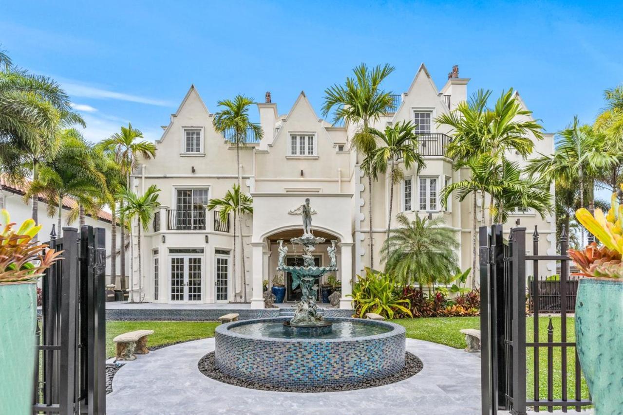 The Modern Castle Canal View Access Rooftop Living Greenhouse Vlllas Fort Lauderdale Ngoại thất bức ảnh