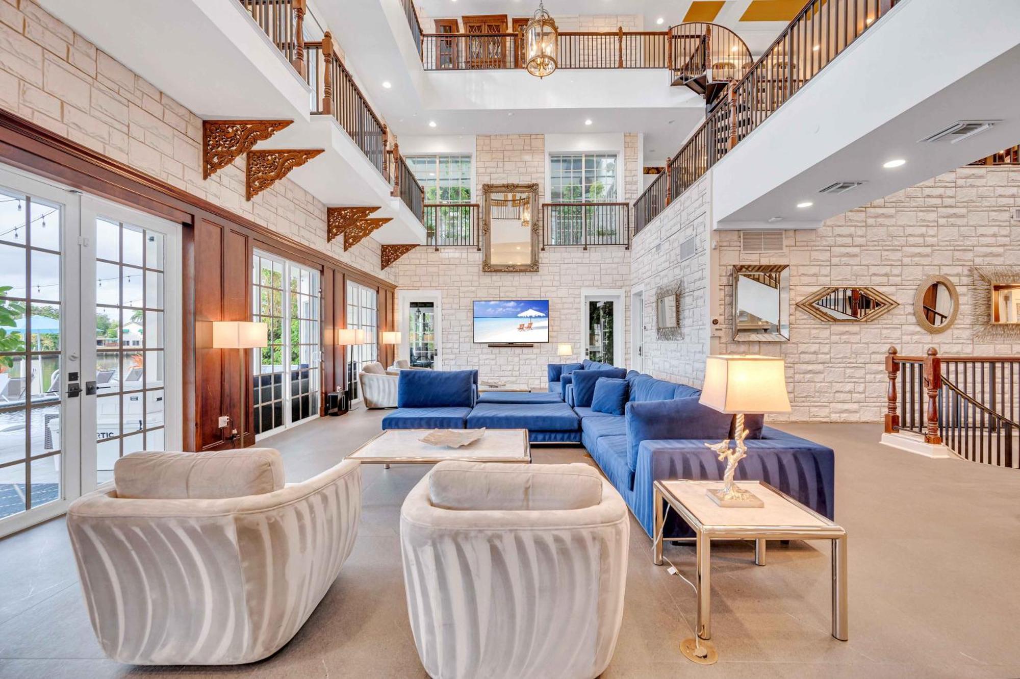The Modern Castle Canal View Access Rooftop Living Greenhouse Vlllas Fort Lauderdale Ngoại thất bức ảnh
