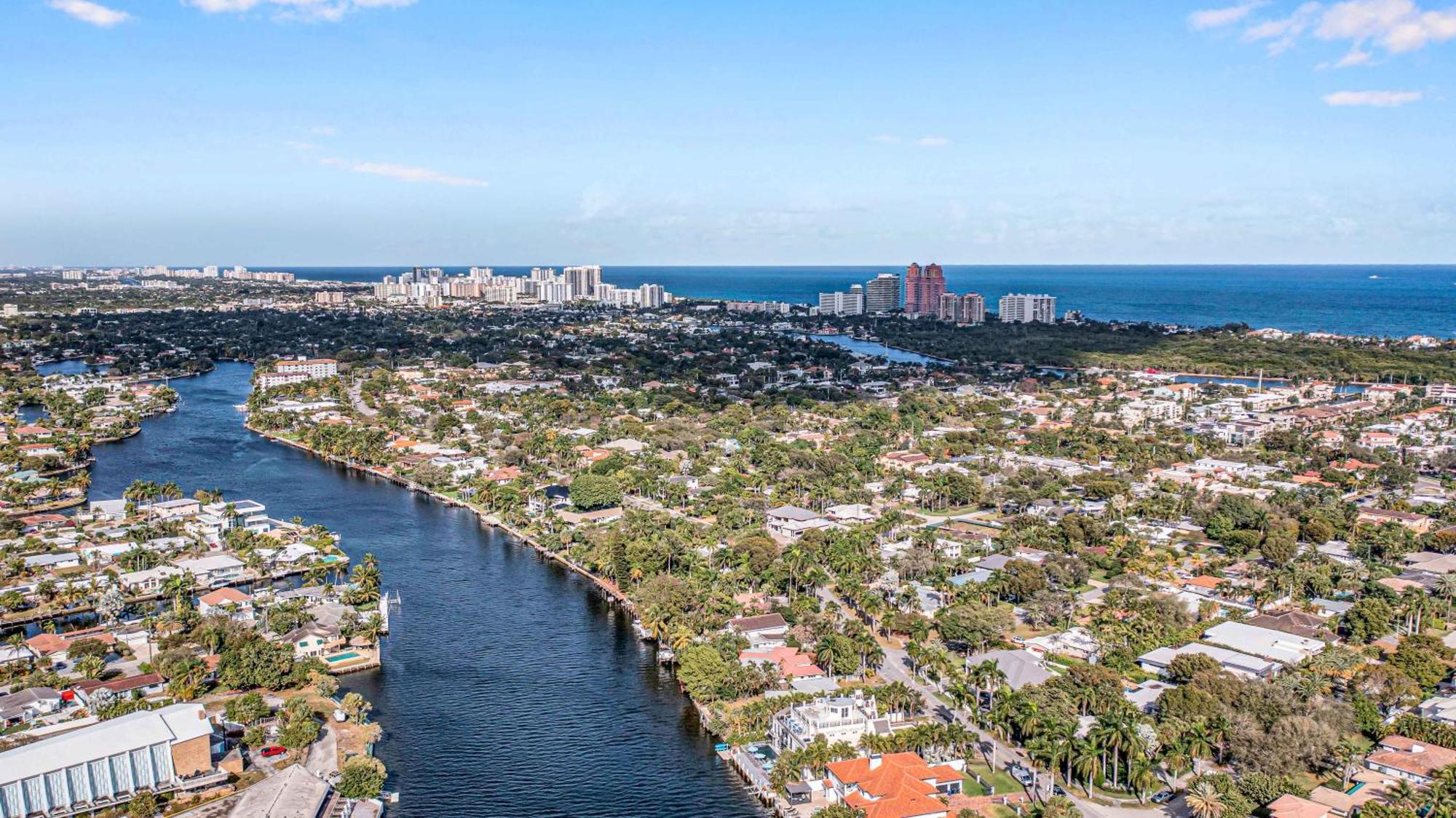 The Modern Castle Canal View Access Rooftop Living Greenhouse Vlllas Fort Lauderdale Ngoại thất bức ảnh